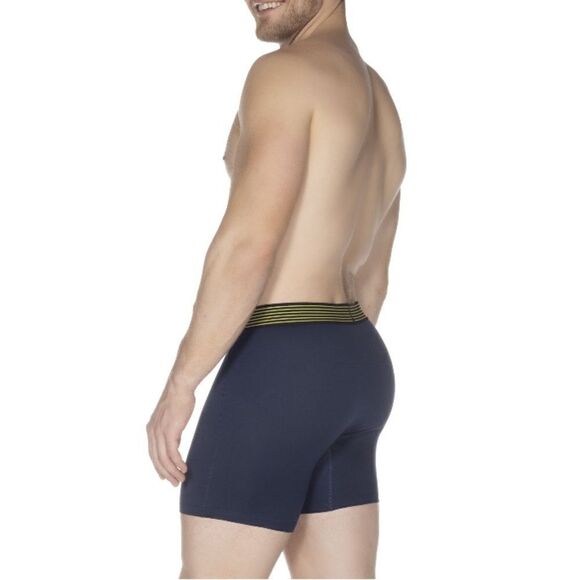 Men's Microfiber 6” Inseam Boxer Brief Underwear 2, 3-Packs Size XL - Picture 6 of 7